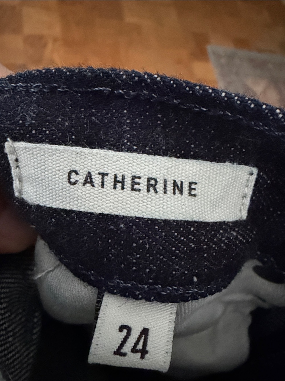 Imogene + Willie Catherine Indigo Rigid Nep Jeans Like New Selvedge Denim - Picture 12 of 12
